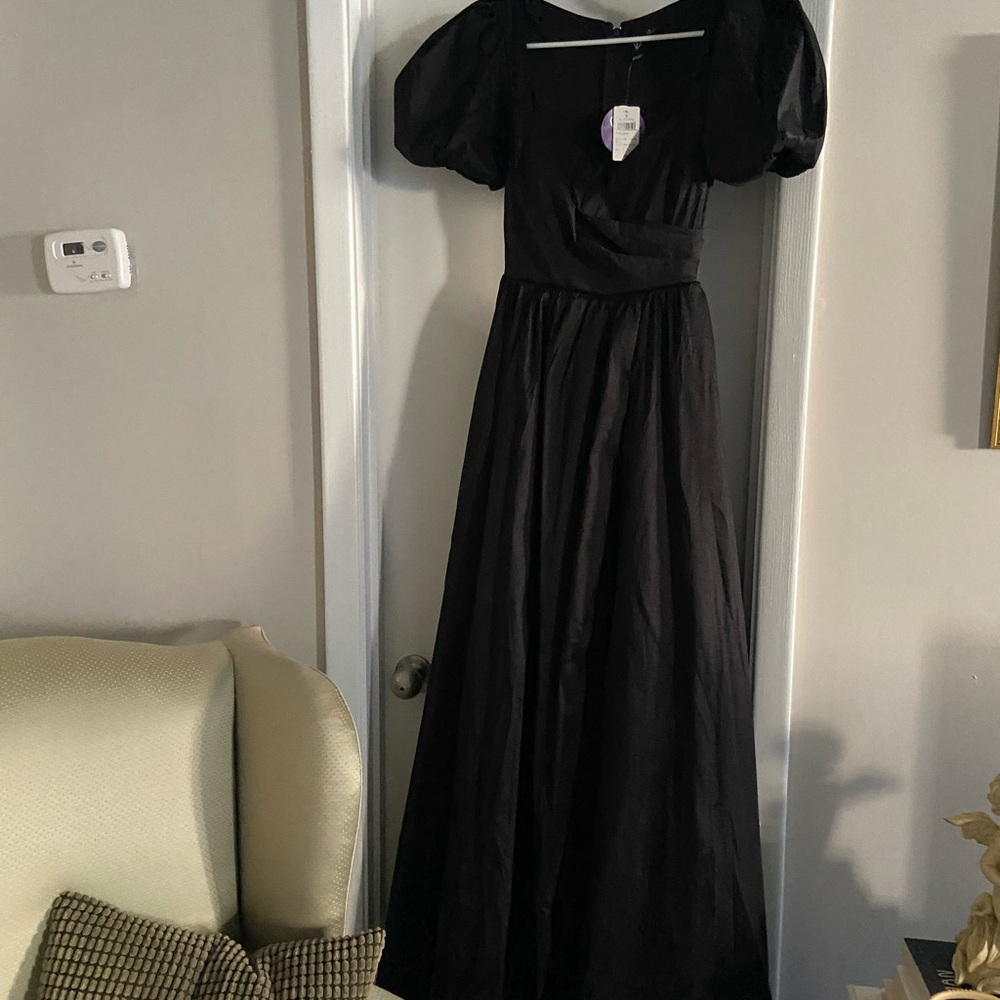 NWT Pippa Elegant Black Evening Gown - Picture 2 of 5